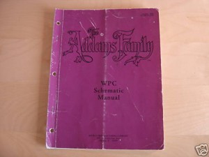 Addams Family Schematic Manual